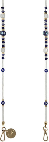 Mobile Phone Accessories Lacoquefrancaise Le318718 White Blue Gold