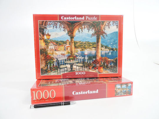 Smarton Puzzle 1000 Teile Mittelmeer-Veranda