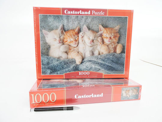 The Sweetest Kittens Castor Puzzle 2D 1000 Pieces