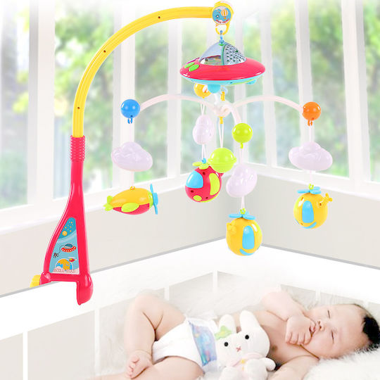 Mobile for Cot with Music and Projector for 0++ Months