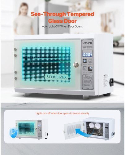 Vevor Κλίβανος UV 12lt 160W