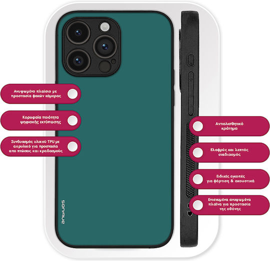 Husă Sonique Colorbloc Series Samsung Galaxy M55 5G Petrol