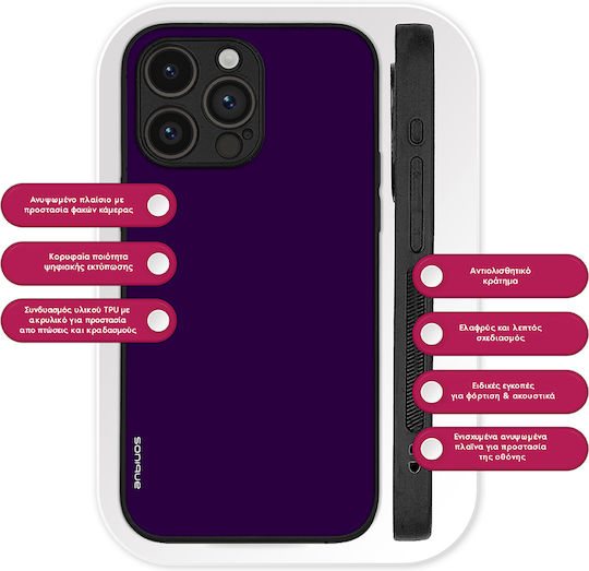 Husă Sonique Colorbloc Series Samsung Galaxy M33 5g Violet