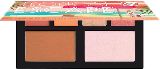 W7 Cosmetics Eyeshadow Палитра със Сенки за Очи в Твърда Форма Tropical Escape 13.8гр