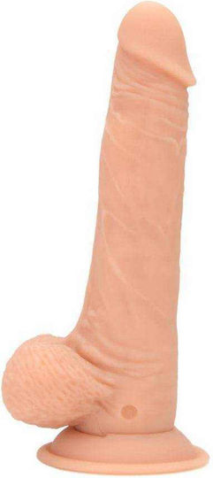 Loving Joy Realistic Vibrator cu Telecomandă 21cm Flesh