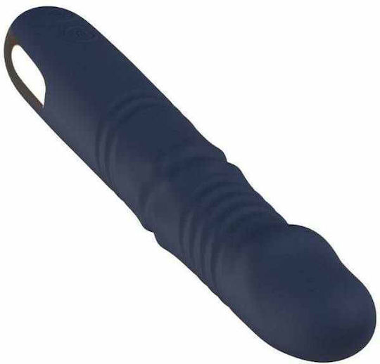 Dream Toys Goddess Collection Clasic Vibrator cu Telecomandă 3.6cm Albastru