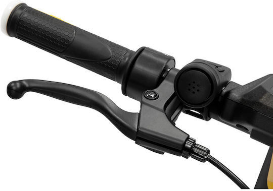 Jeep JUC Advanced Safety Trotinetă Electrică cu Viteză Maximă 25km/h și Autonomie Maximă 50km în Culoare Neagră