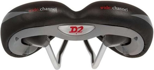 Velo Wide Channel 72209 Σέλα Ποδηλάτου Μαύρη 270 x 175 mm