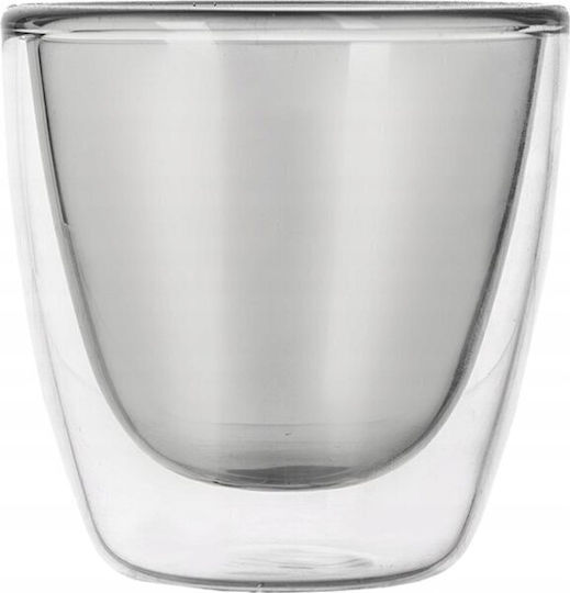 Orion Becher Kunststoff Transparent 90ml 2Stück