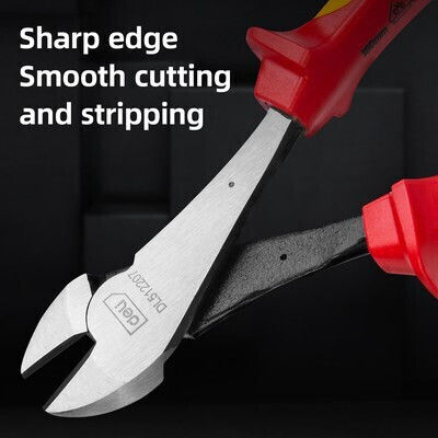 Deli Side Cutter Electrician Length 180mm