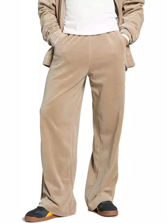 Football Sweatpants without Elastic Beige