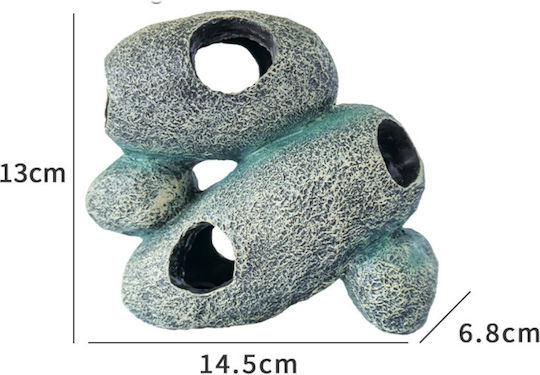 Epigasos Aquarium Decoration Caves 14.5*6.8*13cm