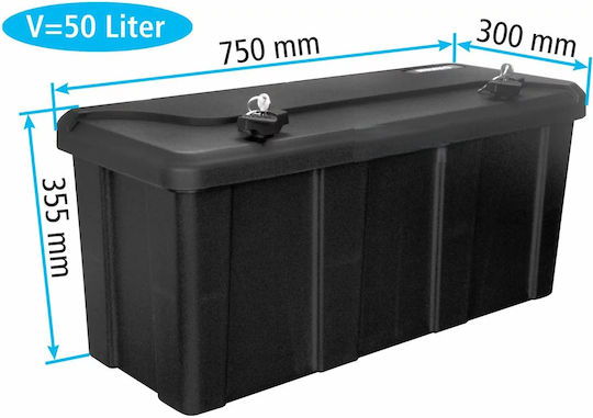 Daken Tool Case Plastic Dimensions: W75xD35.5xH30cm
