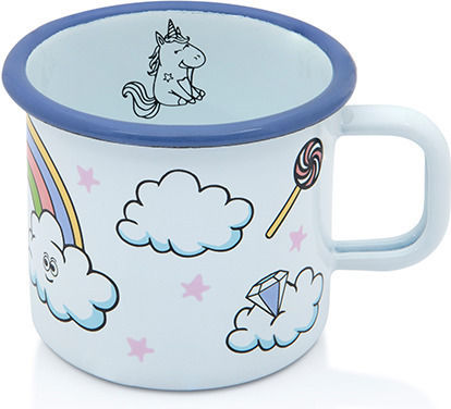 Metalac Baby- und Kinder-Essgeschirr Keramik Mehrfarbig Einhorn 3 Stück
