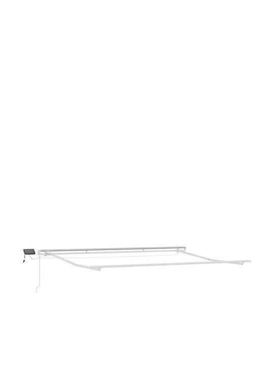 vidaXL Cort Terasă cu LED Galben x3.5m