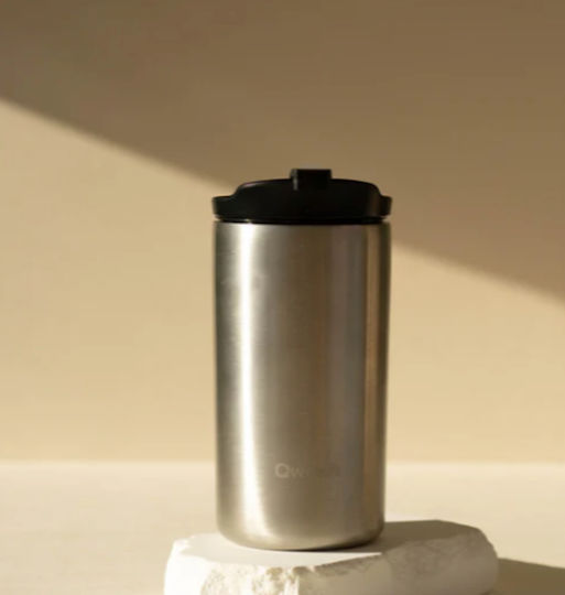 Qwetch Glass Thermos Stainless Steel BPA Free 240ml Qwetch Inox