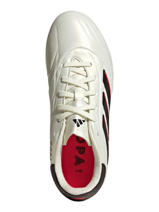 Pure 2 Elite Fg Jr FG Детски Футболни Обувки с Бутони Бели