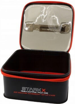 Nytro Starkx M Geantă Pentru Accesorii 21x21 Cm Material Eva Secțiune Pătrată Capac Transparent Cu Fermoar