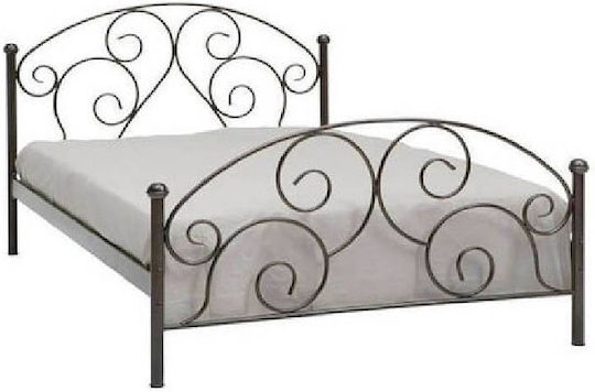 Labirint Paturi Dublu Potrivit Pentru Saltea 140x190cm Cupru