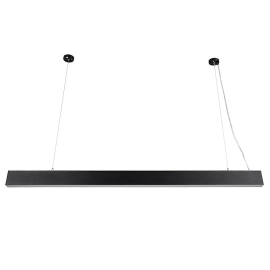 GloboStar Felix Commercial Linear LED Ceiling Light 54W Warm White IP20 Dimmable L120xY7cm