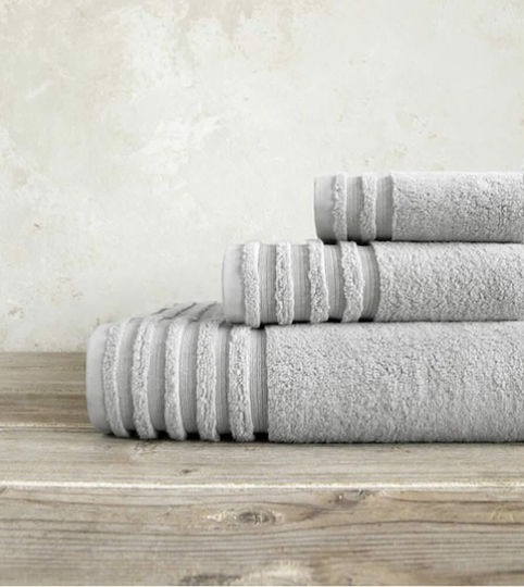 Nima Bath Towel Vista 90x150cm Fog Gray Weight 700gr/m²