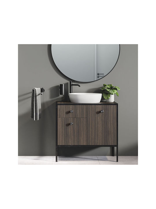 TIGER Double Wall-Mounted Bathroom Rail ​51x5cm Black