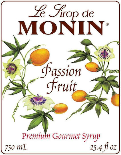 Monin Сироп за коктейли с вкус на Страстни плодове 700мл