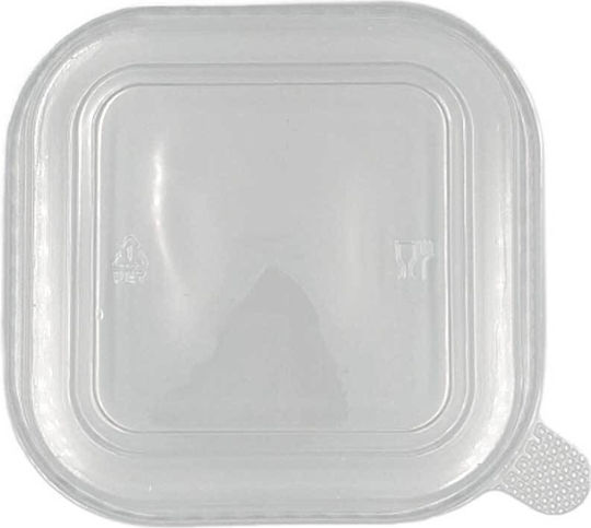 Kraft Pet Food Container Lid Square 1000-1400ml 50pcs