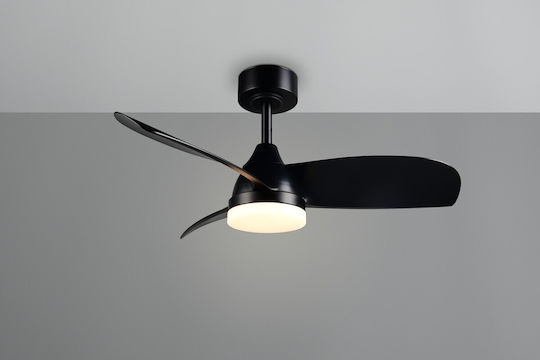 Trio Lighting Helsinki 90cm Mit Leuchte Schwarz