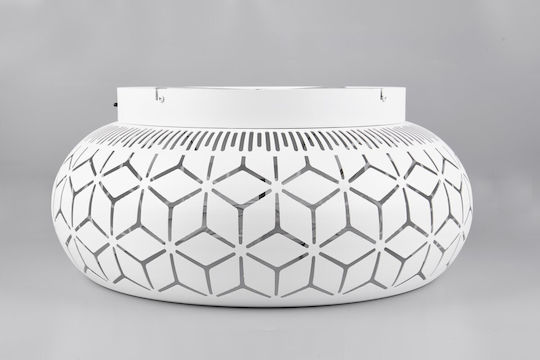 Trio Lighting Bidar Πλαφονιέρα 50cm με Φως Λευκή