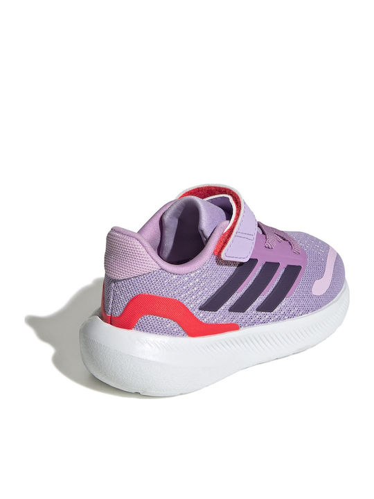Runfalcon 5 Runfalcon 5 El I Kids Sports Shoes Running with Hoop & Loop Closure Purple