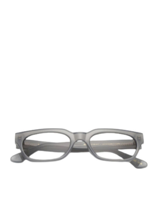 A.Kjaerbede Unisex Sunglasses with Gray Plastic Frame and Gray Lens KL2108-017