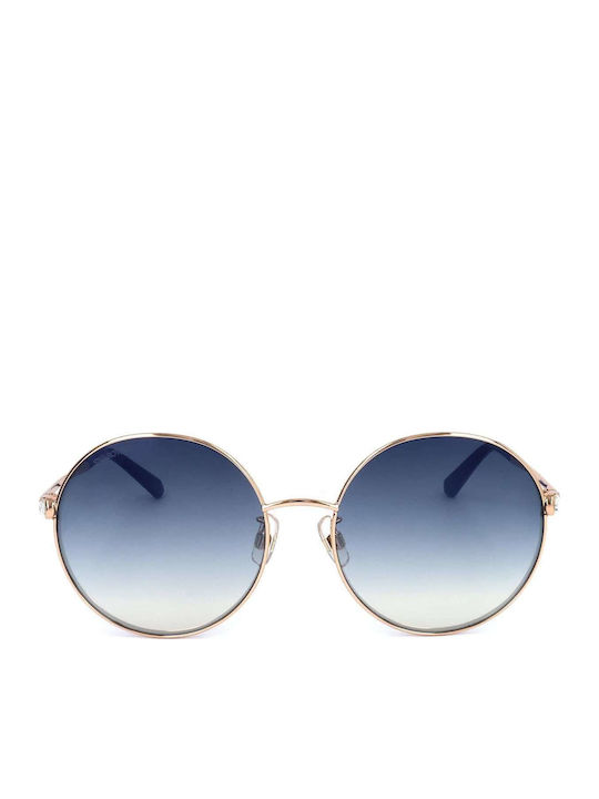Swarovski Sunglasses Silver with Metal Frame & Blue Lens Swarovski Sunglasses Silver with Metal Frame & Blue Lens