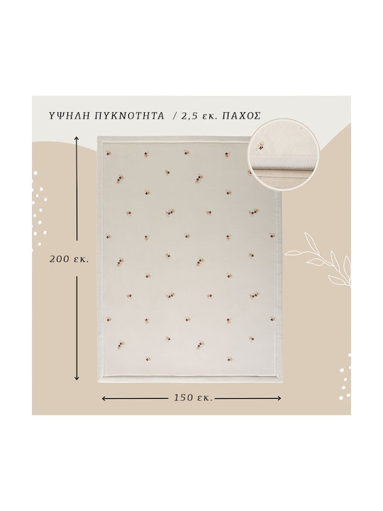 Hakuna Matte Handmade Kids Synthetic Rug 200x150cm 25mm