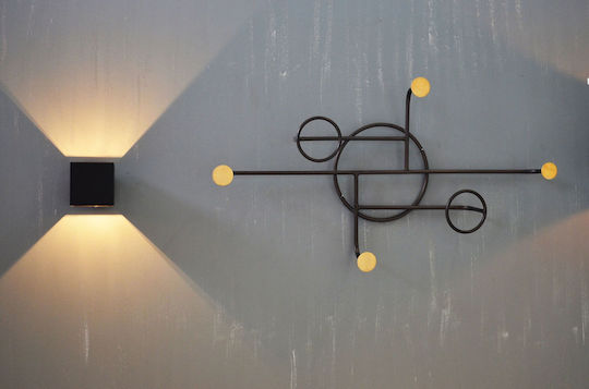 Art and Metal Industrial Μεταλλική 6 Θέσεων 85x11x50cm Art and Metal Industrial Μεταλλική 6 Θέσεων 85x11x50cm