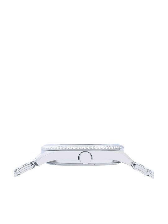 Lorus Men's Watch 41mm Battery with Silver Metal Bracelet