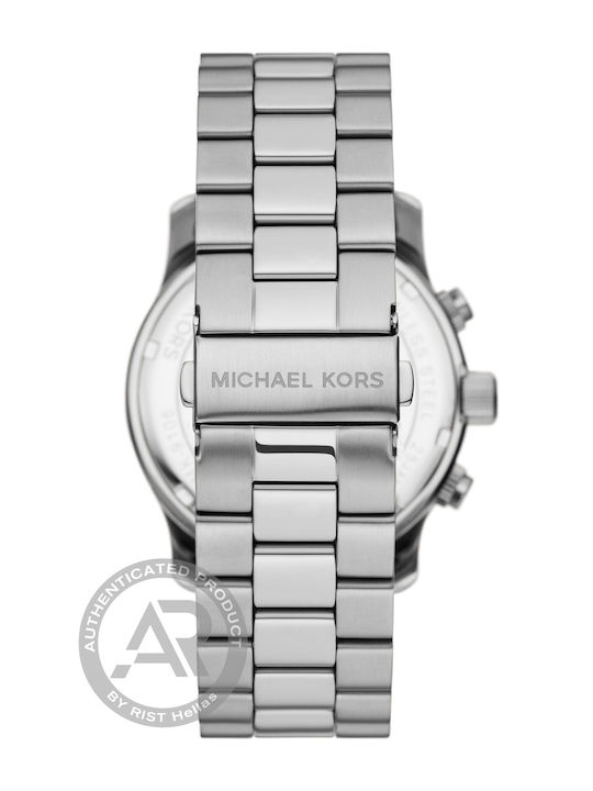 Michael Kors Panorama Ρολόι Μπαταρίας με Μεταλλικό Μπρασελέ
