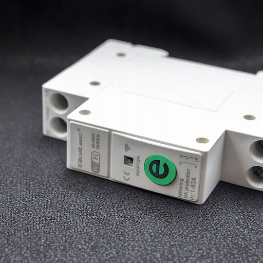 Qoltec Διακόπτης Ράγας WiFi 63A