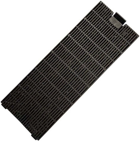 Fourlis Replacement Activated Carbon Filters Vent Hood Compatible with Korting 25x9cm 2pcs