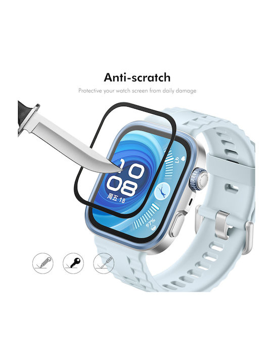 Enkay Full Flexi Glass За Huawei Watch Fit 4 Pro Черен 2 Броя