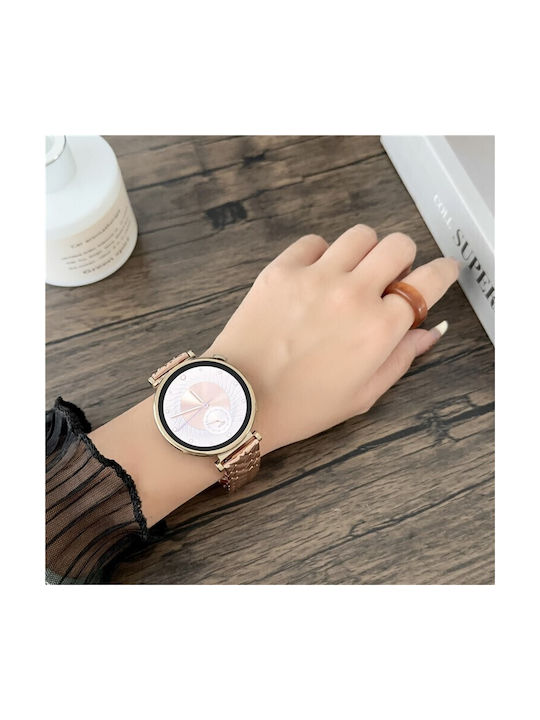 Λουράκι Ανοξείδωτο Ατσάλι Μαύρο (Huawei Watch GT4/GT5 41mm / GT5 Pro 42mm)