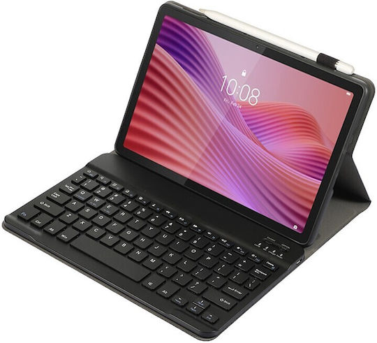 Bluetooth Klappdeckel in Englisch US Schwarz (Lenovo Tab 10.1 (2025) TB311XU)