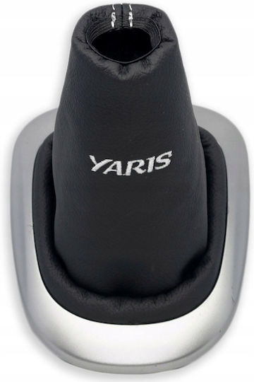 Φυσούνα Λεβιέ Δερμα Toyota Yaris Mk3 2011-2014 Μαύρος