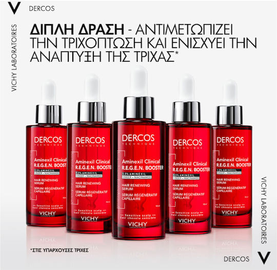 Vichy Dercos Serum Μαλλιών κατά της Τριχόπτωσης 90ml
