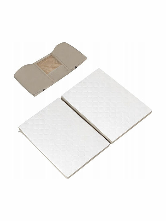 Lionelo Cradle-Park with Mattress and Wheels Beige
