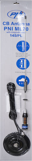 Pni Ml70 Autoantenne Cb & Magnetische Dachbasis 70cm