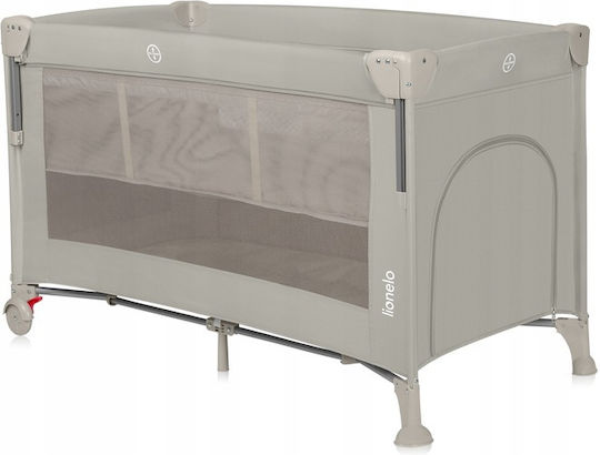 Lionelo Ellen Playpen 2 Levels with Mattress Beige 60x120cm