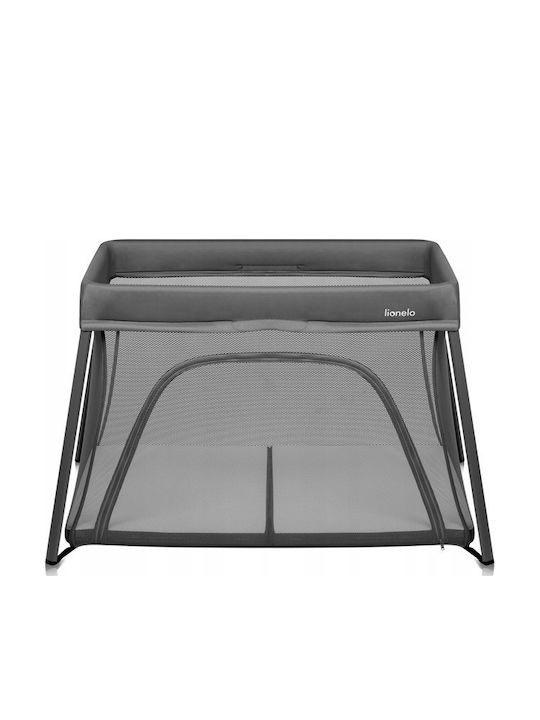 Lionelo Playpen 2 Levels with Mattress Gray