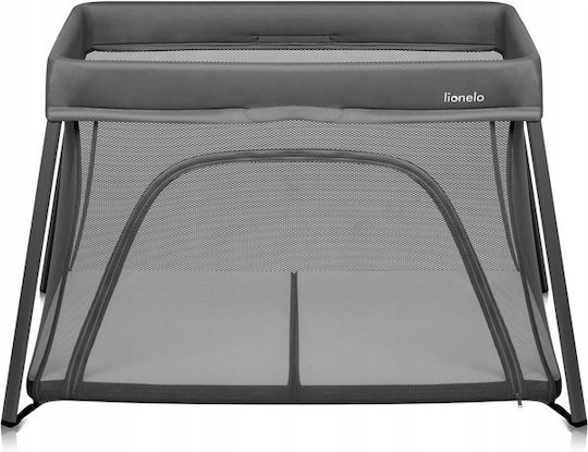Lionelo Playpen 2 Levels with Mattress Gray