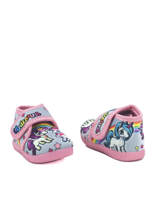 Kids Slippers Boots Pink